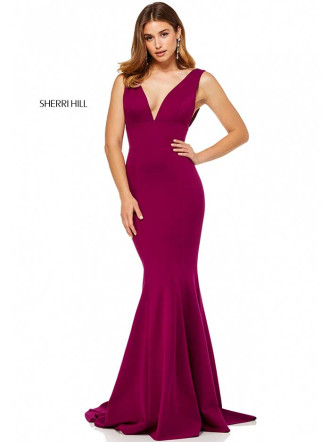 52483 - Plum (Sherri Hill)